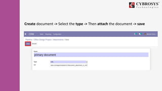 Odoo 12 - CRM Document Management System | PDF