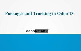 Packages and Tracking in Odoo 13
 