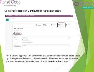 Odoo Project Module Basic Tasks Odoo 13 project management | PPTX