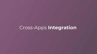 Cross-Apps Integration