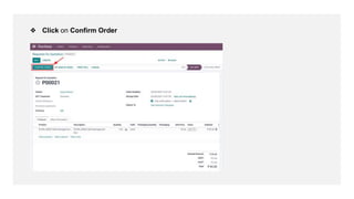 ❖ Click on Confirm Order
 