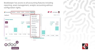 Odoo 18 Accounting Access Rights - Odoo 18 Slides | PPTX