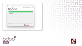 Odoo 19 Installation Guide Using the Odoo Windows Installer | PPTX