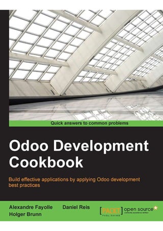 Odoo Development Cookbook TOC and preface