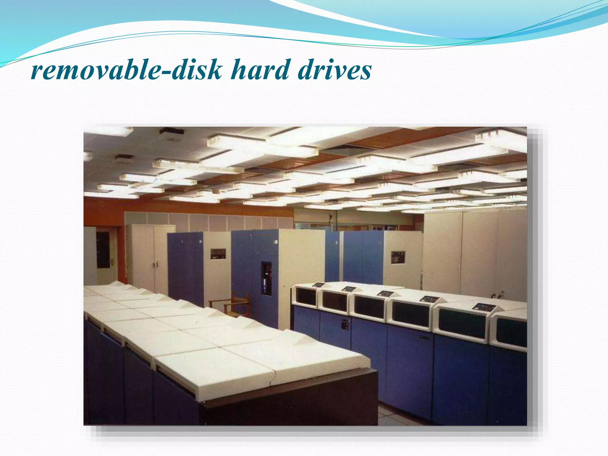 removable-disk hard drives
 