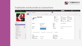 TotalPayable And Receivable In CustomerForm
 