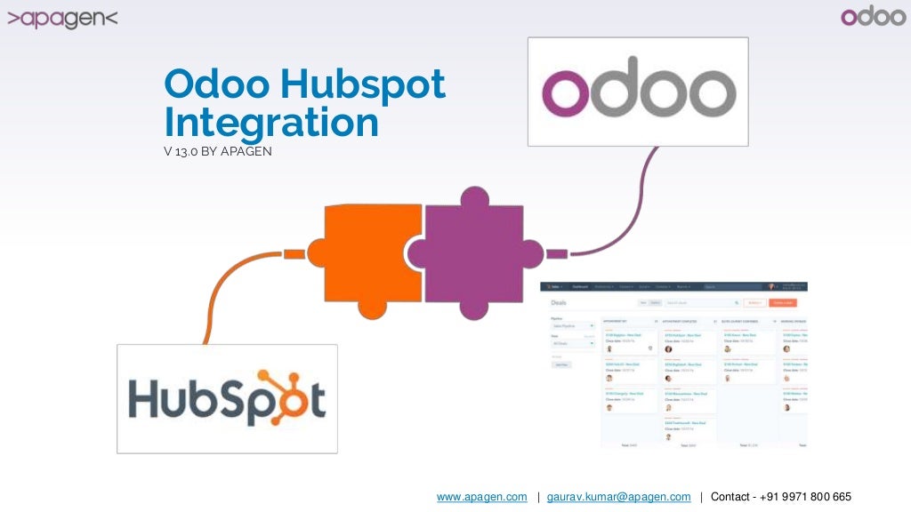 Odoo hubspot integration