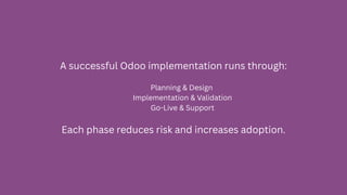 Comprehensive Phase-Wise Guide for Successful Odoo ERP Rollouts | PDF