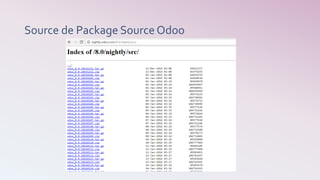 Source de Package Source Odoo
 