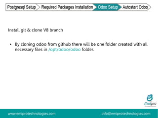Odoo V8 Installation | PDF