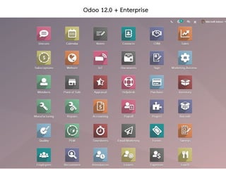 Odoo 12.0 + Enterprise
 