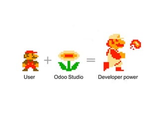 User Odoo Studio Developer power
 