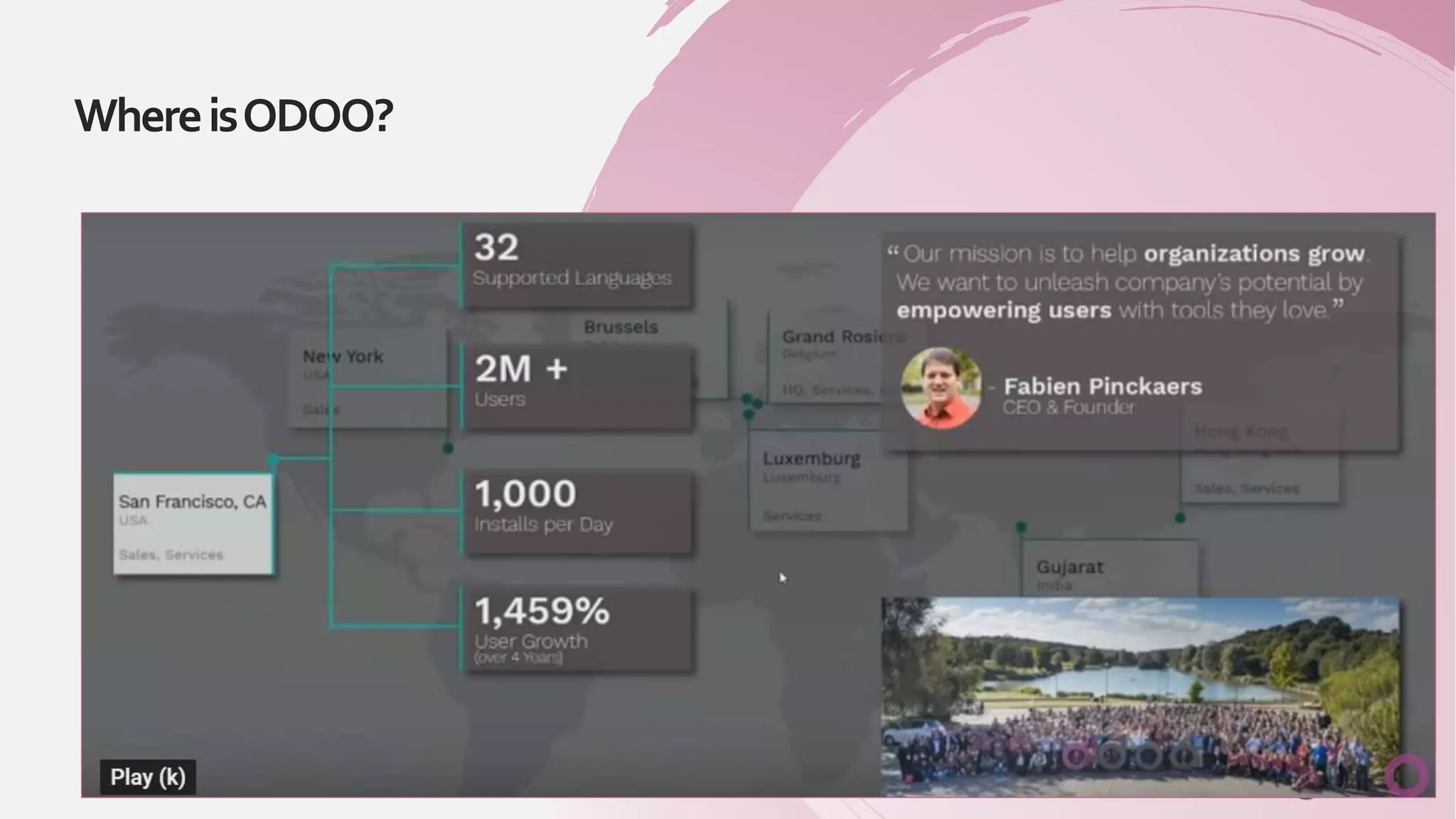 Odoo Enterprise Resource Planning System | PPTX