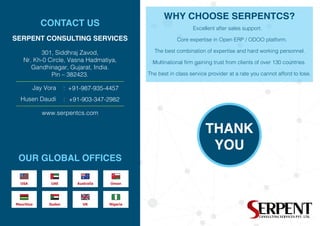 Serpentcs Odoo ringcentral VOIP Integration | PDF