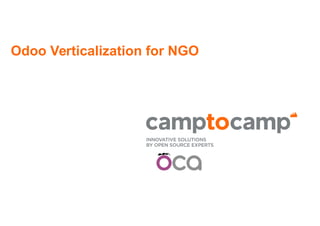 Odoo Verticalization for NGO
 