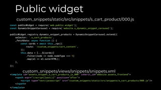 Odoo Website - How to Develop Building Blocks | PPTX