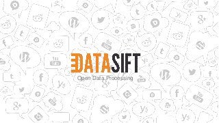 Open Data Processing
 