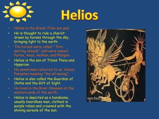 HomerHomer was a Greek poet and was the initial story teller of both the Iliad and the Odyssey. Most people believe that Homer was blind because he described everything by using his sense of hearing and smell rather then his sense of sight. Homer lived around 800 B.C and his poems have taught us many lessons. Also his stories have inspired philosophers and students alike for thousands of years and they will till the end of time.