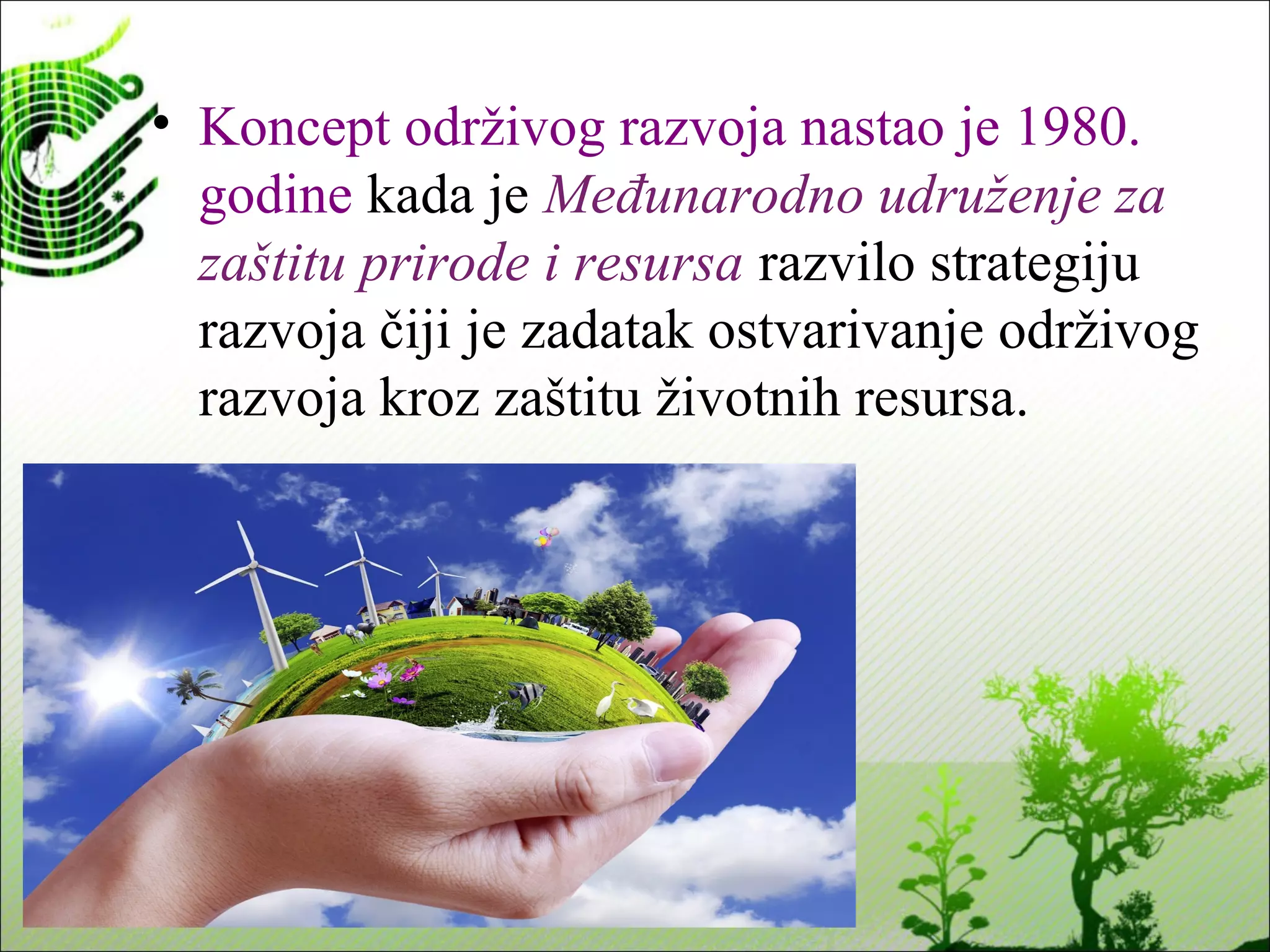 Održivi razvoj | PPT