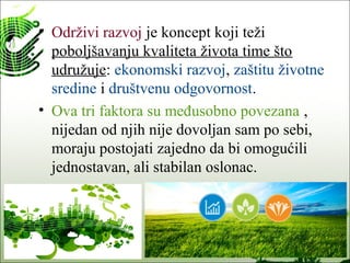 Održivi razvoj | PPT