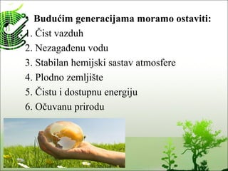Održivi razvoj | PPT