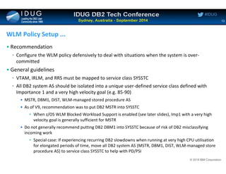 DB2 10 & 11 for z/OS System Performance Monitoring and Optimisation | PDF