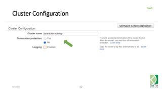 Cluster Configuration
6/1/2015 42
mod
 