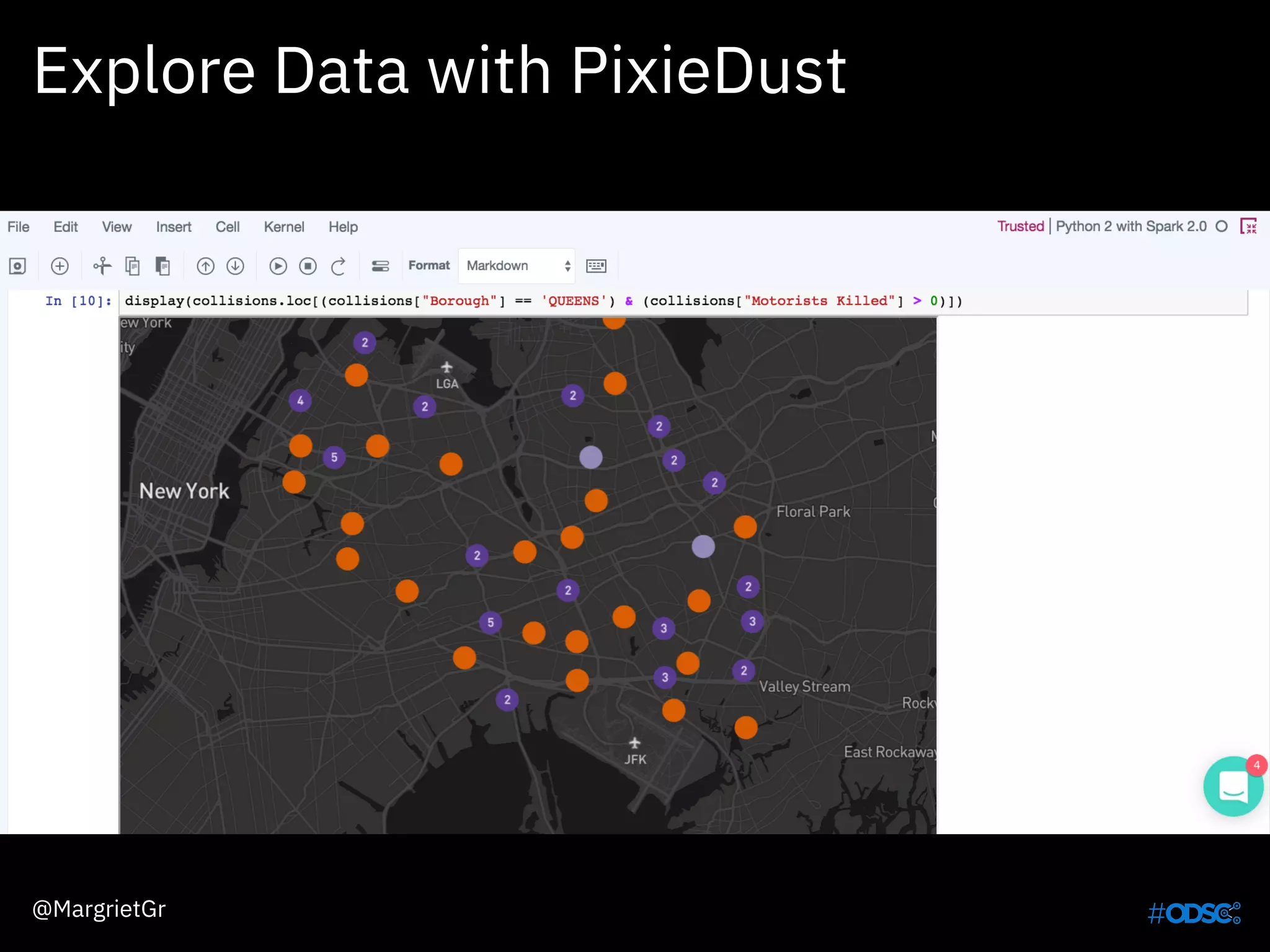 Explore Data with PixieDust
@MargrietGr
 