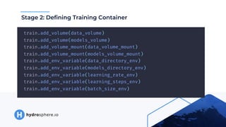 Stage 4: Defining Deploying Container
 