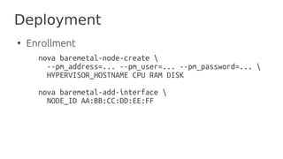 Provisioning Bare Metal with OpenStack | PDF