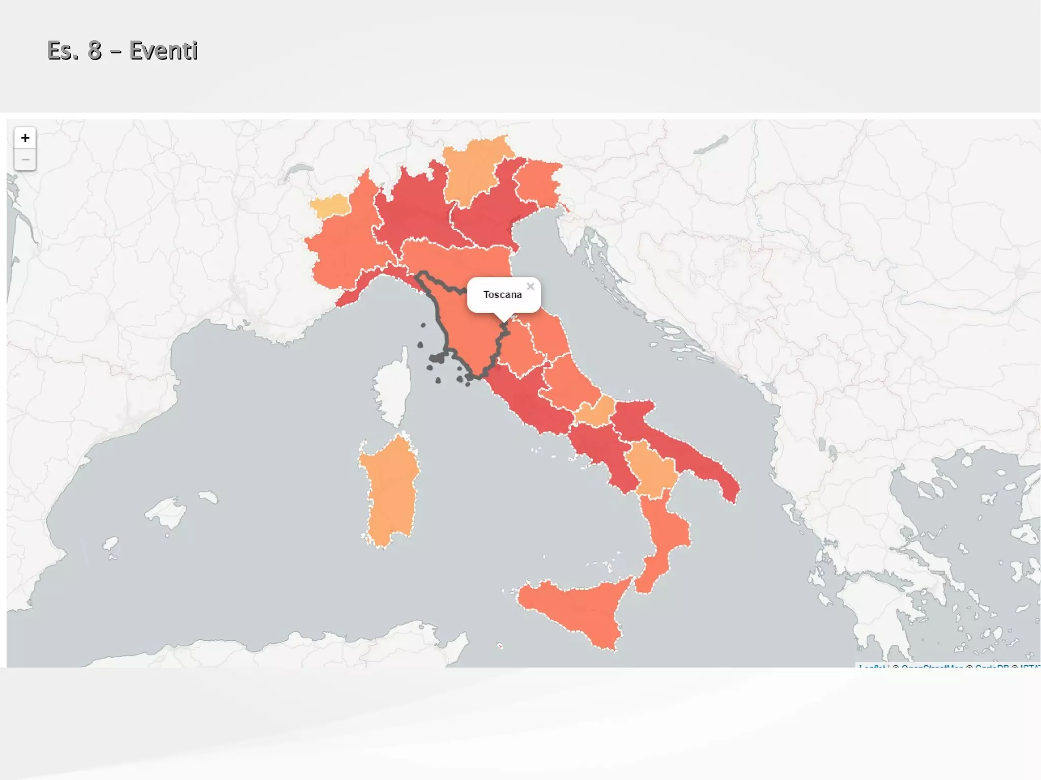Es. 8 – EventiEs. 8 – Eventi
 