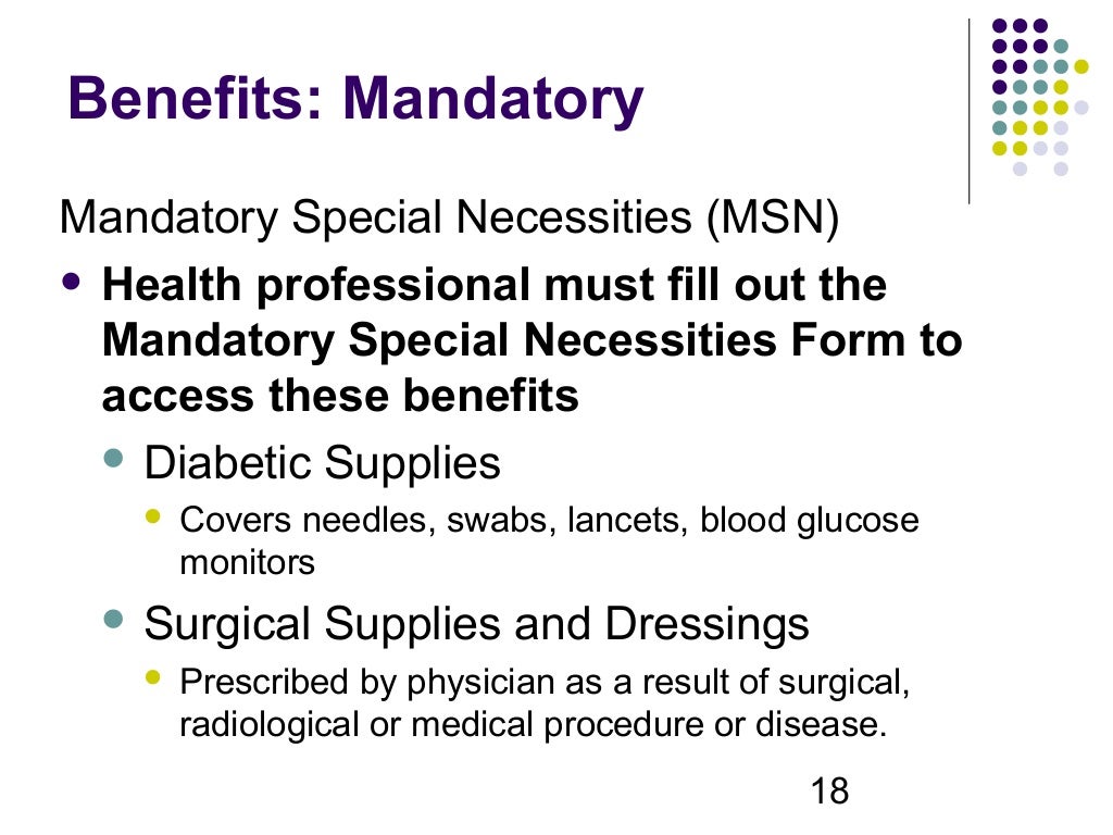 Ontario Disability Support Program (ODSP) Know Your Benefits