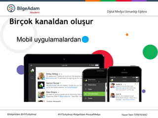 ODTÜ GGT, Bilge Adam Sosyal Medya Eğitimi | PDF