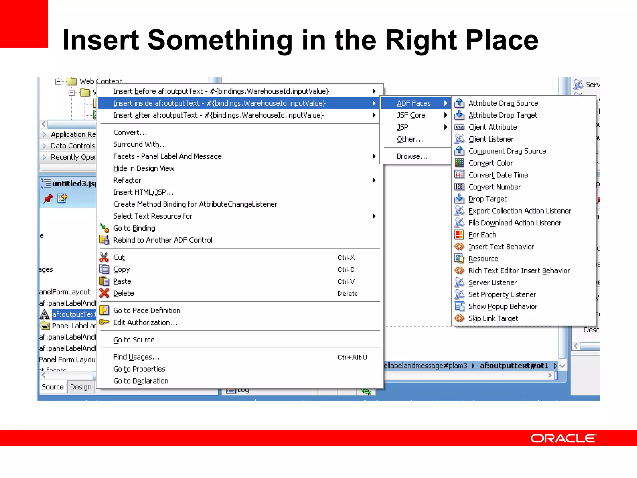 Insert Something in the Right Place 