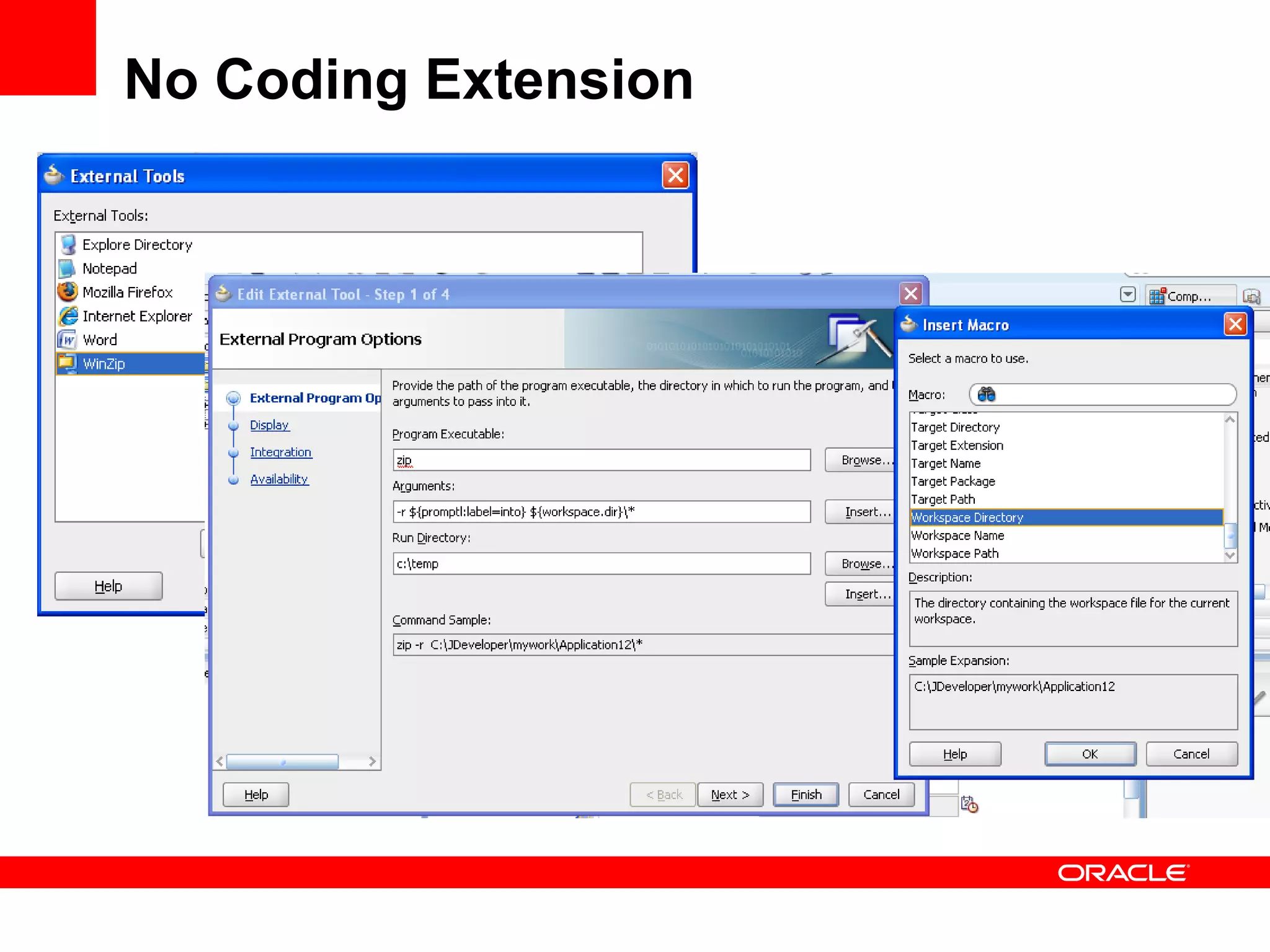 No Coding Extension 