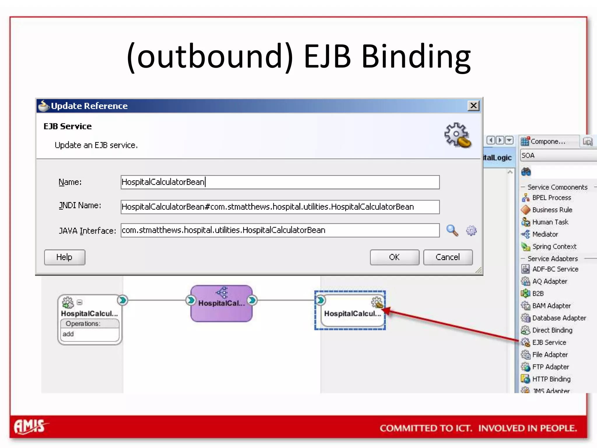 (outbound) EJB Binding