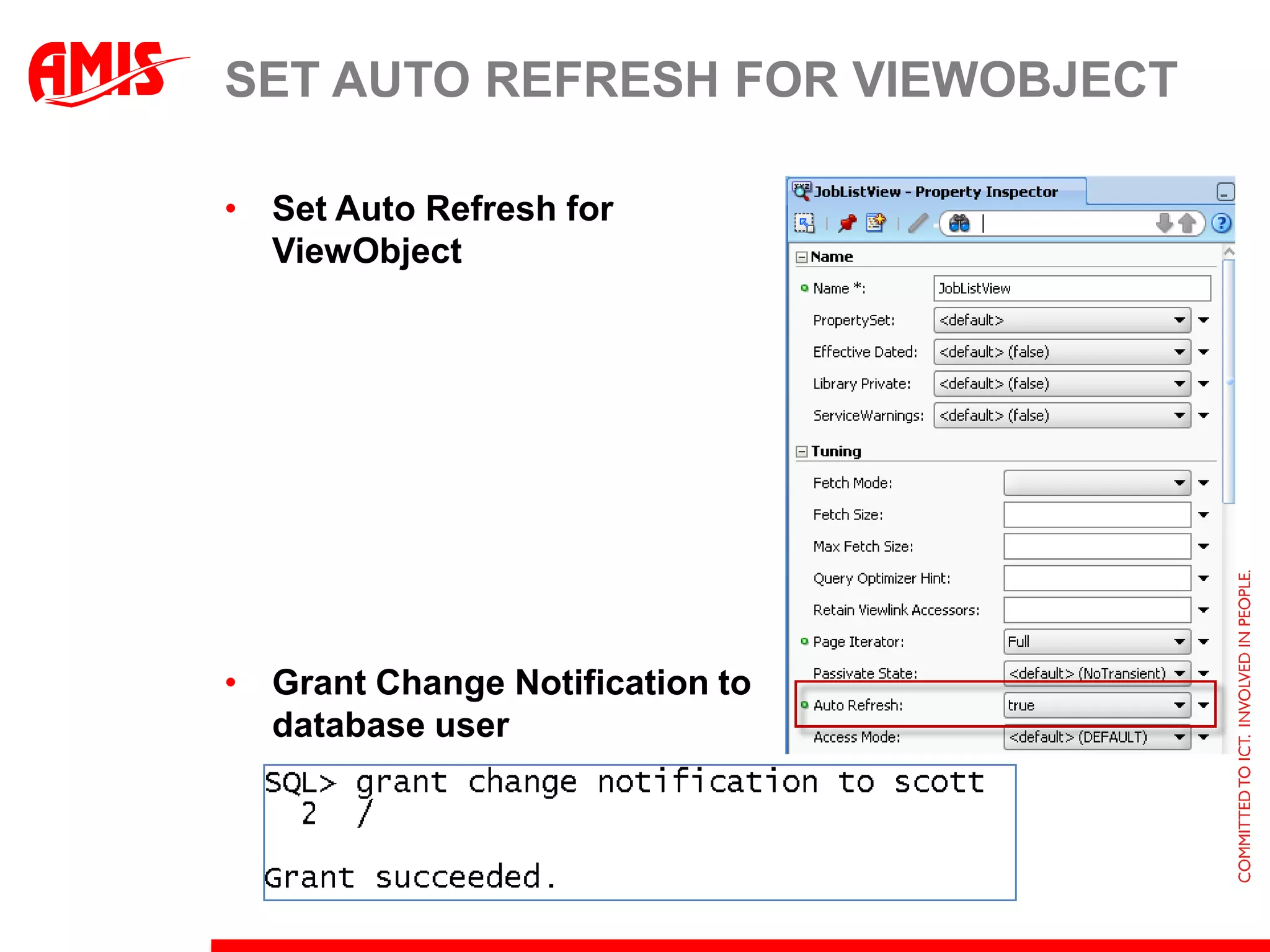 ADF BC and Complex Views with Instead of TriggersOverride the lock method in the ViewObjectImplDefault implementation will attempt select … from <view> for update ofWhich is not allowed on Views with an instead of trigger