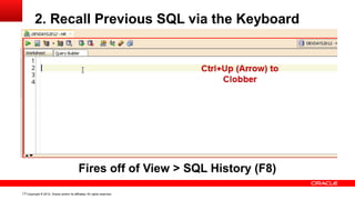 Oracle SQL Developer Top 10 Tips & Tricks | PPT