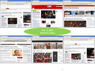 Feb. 11, 2011
Mubarak resigns
44
 