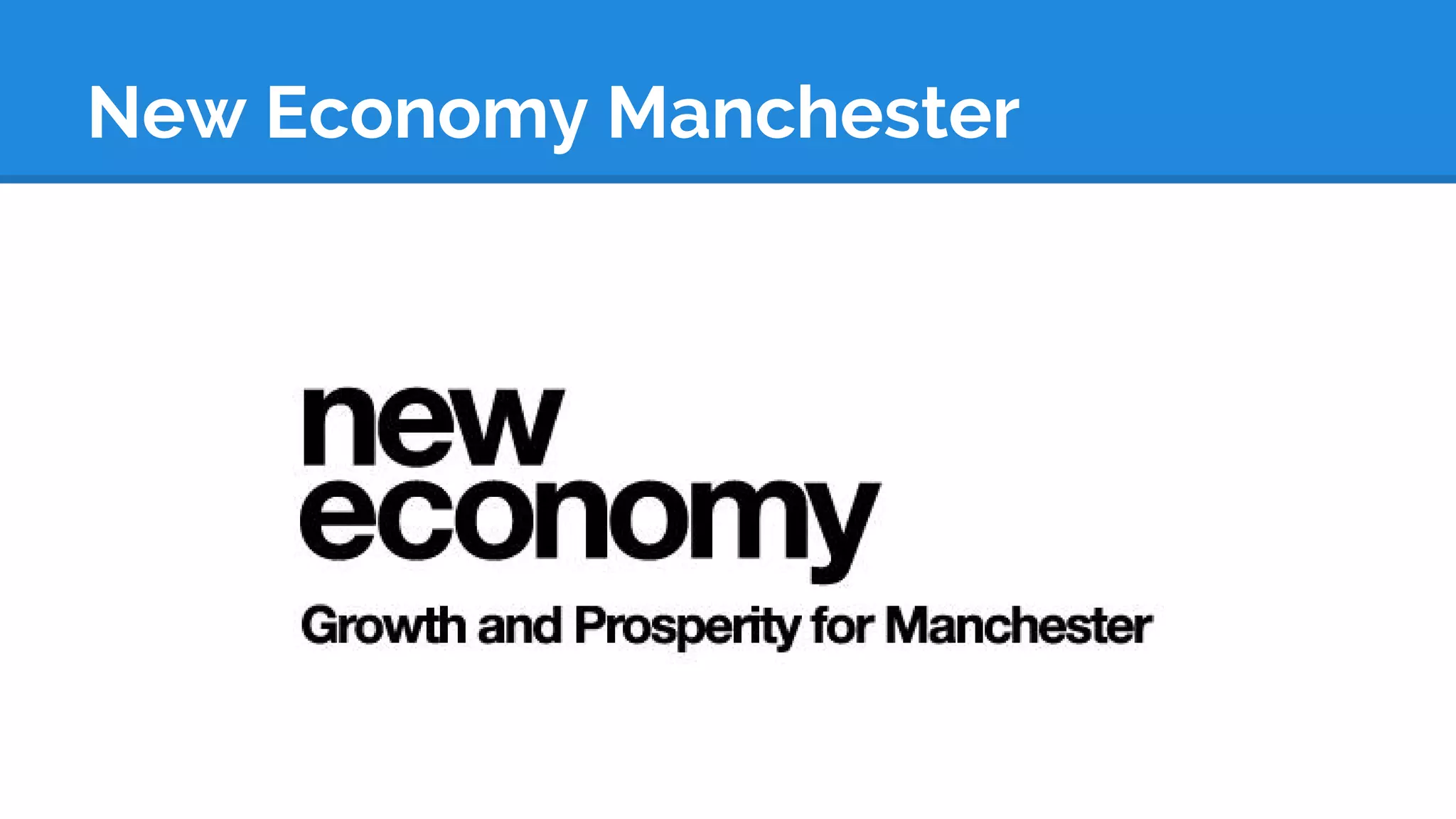 New Economy Manchester
 