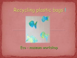 Eco - museum workshop

 