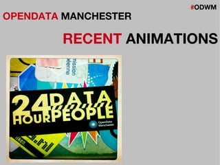 #ODWM
OPENDATA MANCHESTER
RECENT ANIMATIONS
 