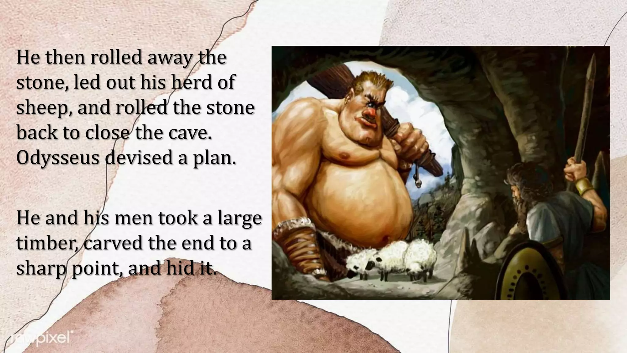 Odysseus and the Cyclops Polyphemus (Figures of Speech).pptx