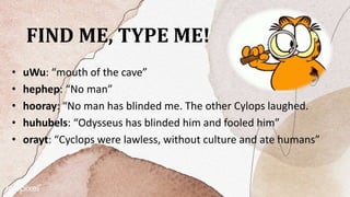 Odysseus and the Cyclops Polyphemus (Figures of Speech).pptx