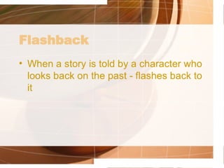 Odyssey Literary Terms