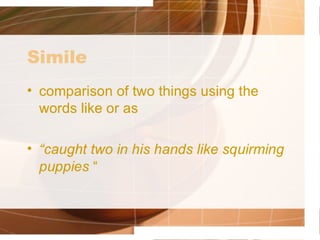 Odyssey Literary Terms