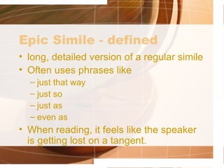 Odyssey Literary Terms