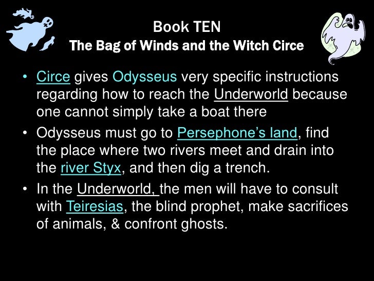 Odyssey Books 10-17 Summaries
