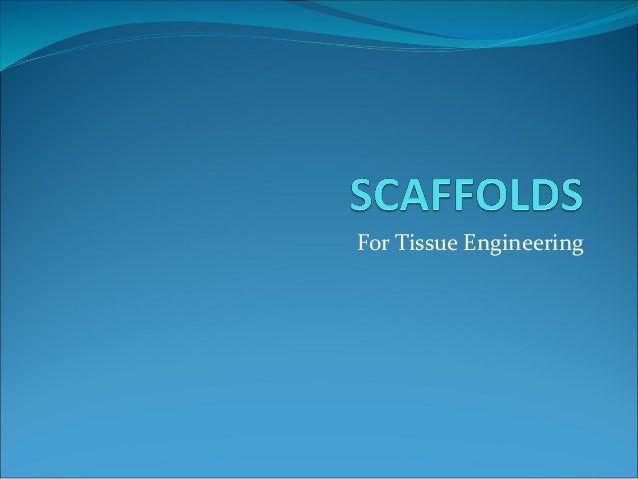 Fundamental Of Tissue Engineering