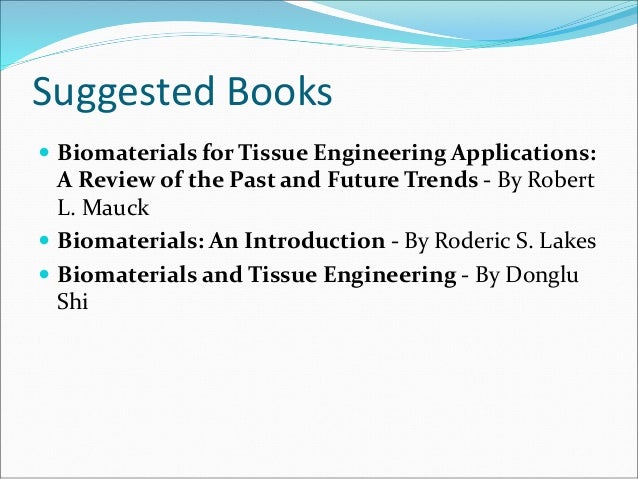Fundamental Of Tissue Engineering
